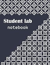 Student lab notebook: Biology Chemistry Physics lab Record Research Notebook for Men Boys Teens Coll