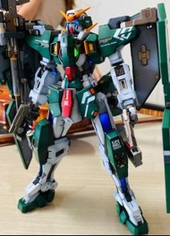 [現貨]上色成品 模型代工 Bandai Master Grade MG 1/100 機動戰士 高達00 力天使 Gundam Dynames LED 亮燈 可裝卸太陽爐