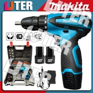 Makita 12v Portable Cordless Drill Cordless Drill Power Tool Set