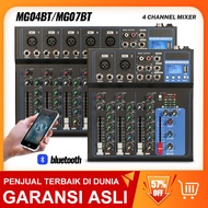 Mixer Y MG07BT/MG04BT  7/4-channel DJ MIXER mendukung peralatan audio pemutaran Bluetooth/MP3/USB