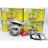ARATA Block Assy LC135 FZ150 Ceramic Nicasil Piston Forged FZ LC Racing 62mm 65mm 67mm 70mm Cylinder Complete Set