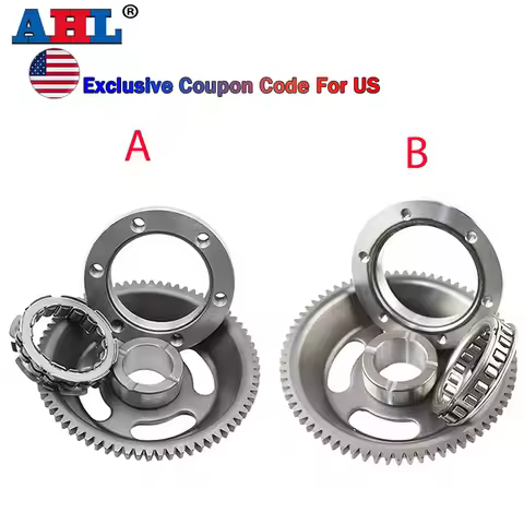 AHL Motorcycle One Way Starter Clutch Gear Assy For YAMAHA TTR250 1999-2006 TT250R Raid XT250 2008-2