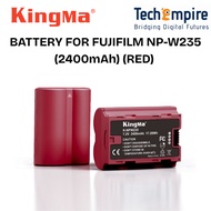 KingMa NP-W235 2400mAh Battery  for Fujifilm GFX100 II, GFX100S, GFX50S II, X-H2S, X-H2, X-T5, X-T4,
