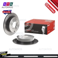 จานเบรคหลัง LANCER EX 2.0 EVO 10 2008- OUTLANDER 2003-2012- PEUGEOT 4007 CITROEN C-CROSSER 2007-2012