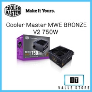 Cooler Master MWE 750 Bronze V2 PSU - 230V, 80 Plus Bronze