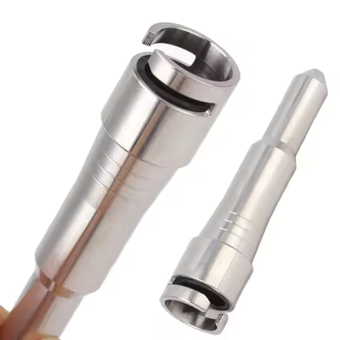 Steam Nozzle One Hole Silicone Coffee Steam Nozzle Stainless Steel Coffee Machine Nozzle for Delongh