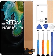 LCD Screen Replacement for Xiaomi Redmi Note 10 M2101K7AI M2101K7AG / Redmi Note 10s 6.5 inch Display Touch Screen Digitizer Glass Full Assembly with Repair Tools (No for 5G Version)