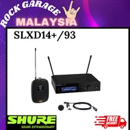 Shure SLXD14+/93 Digital Wireless Bodypack System with WL93 Omnidirectional Lavalier Microphone
