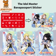 Banapassport Amusement IC Blank Card and The Idol Master -E- Sticker Design