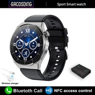 tmtkzp1 For Huawei Xiaomi NFC Smart Watch Men GT3 Pro AMOLED 390*390 HD Screen Heart Rate Bluetooth 