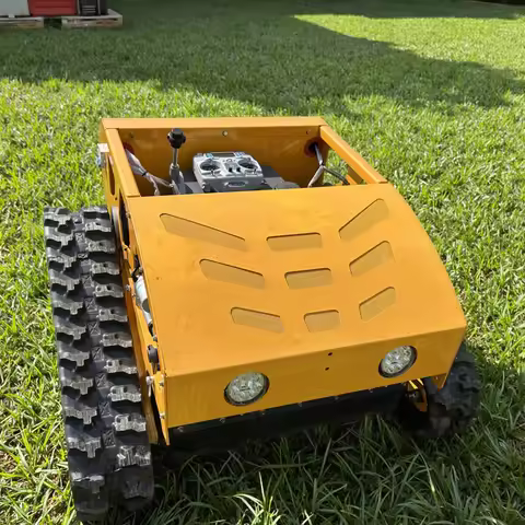 Self-propelled 550mm Cutting Width Trimmer Type 7.5 HP Remote Control Lawn Mower Grass Cutter
