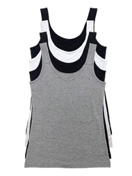 Felina Reversible Cotton Women’s Tank Top | 4-Pack