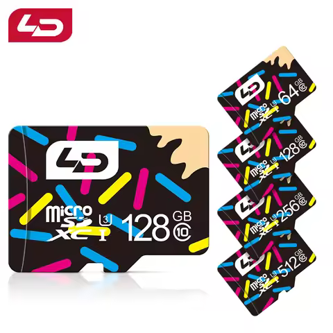 LD Card Memory card 64 128 256GB Micro TF SD Card 32GB 64GB 128GB Memory card Flash Class 10 SD card