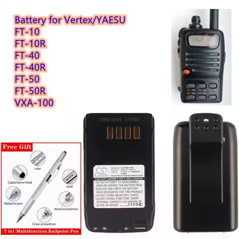 Two-Way Radio Battery 9.6V/1000mAH FNB-41 FNB-42 for Vertex / YAESU FT-10, FT-10R, FT-40, FT-40R, FT