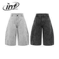 INFLATION brands seven part three-dimensional cut washed water curved knife pants for spring and sum