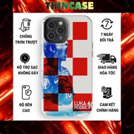 Modric Croatia 2018 glossy hard plastic iPhone case for iPhone 11-17 Pro Max Plus Xs shockproof
