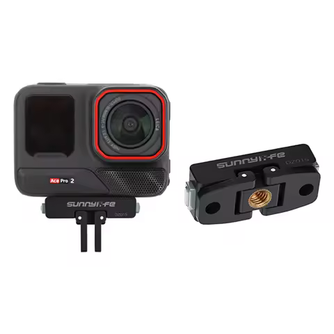 For Insta360 Ace Pro 2/Ace/Ace Pro Magnetic Adapter Mount Holder Bracket Base Sports Camera Tripod S