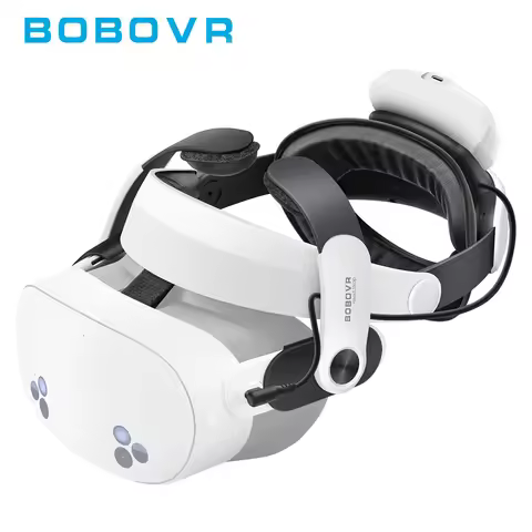 BOBOVR M3PRO Battery Head Strap Suitable for Meta Quest 3 Quest 3S VR Multi-Point Adjustment 5200mah