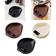 [mcfsnzwtxz1bw] Coffee Bean Scale, Weighing Tool, 0.3g to 999g, Rechargeable Baking Scale, Portable 