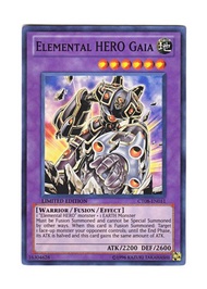 YU-GI-OH! English Version CT08-EN011 Elemental Hero Gaia E _ Hero Gaia (Superrea) Limited Edition