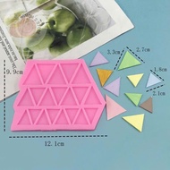 Jelly, pudding, jelly, chocolate silicone mold - Triangle - birthday cake accessories and cake decor