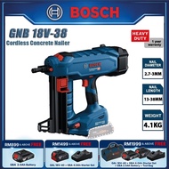 BOSCH GNB 18V-38 Cordless Nailer Gun Concrete Nailer Nail Gun Stapler Brad Finish Nailer GNB18V38