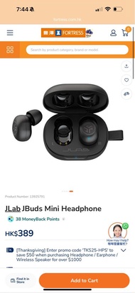 JLab JBuds Mini Earbuds