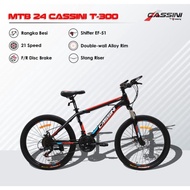 MTB CASSINI SEPEDA GUNUNG TREX CASSINI T300 24 INCH