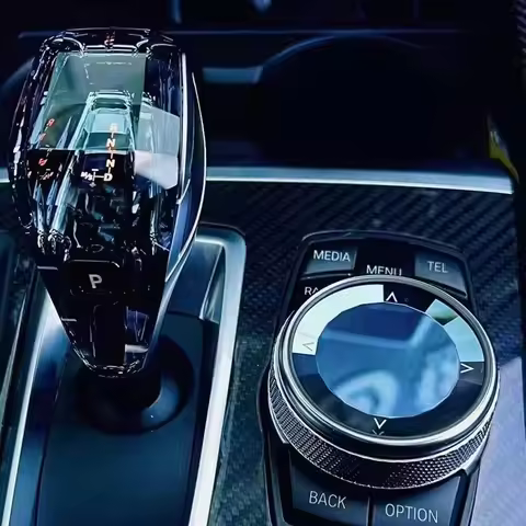 Crystal Gear Shift Knob Handles Gearbox Lever Stick Head For BMW X3 F25 iX3 G01 X4 F26 G02 X5 F15 E7