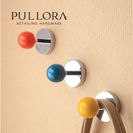 Bauhaus French Vintage Hook, Strong Adhesive No-Drill Hanger, Mid-Century Modern Coat Rack, Creative