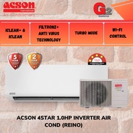 ACSON 4 STAR 1HP INVERTER AIR COND A3WMY10BNF/A3LCY10BN (REINO)