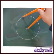 Plastic Compasses Math Teaching Tool Large Practical Geometry Drawing Tool Chalk Marker Compass
