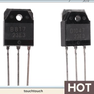 2 silicon transistor - D 1047 + B 817, 200 V, 12 A touchtouch.
