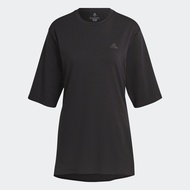 adidas วิ่ง เสื้อวิ่ง Run Icons Made With Nature ผู้หญิง สีดำ HC6327