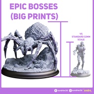 Epic Bosses (Big Prints) DND miniatures DND tabletop minis dungeons and dragons