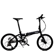 FNHON (Unassembled) Blast 406 20 Inches Mechanical Disc Brake 9s Folding Bike - Black