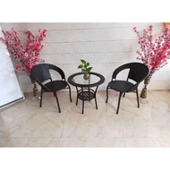 SET MEJA SANTAI 2 KERUSI DAN 1 MEJA