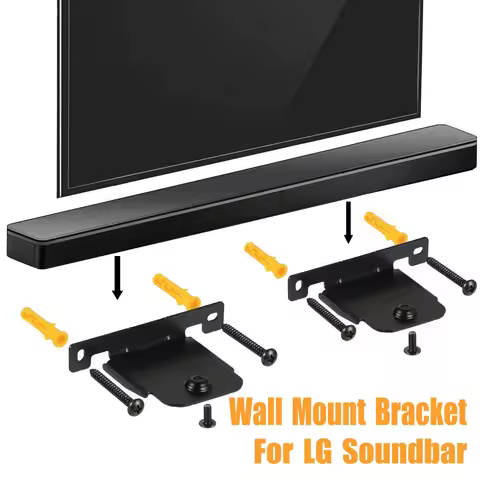 Soundbar Wall Mount Brackets for LG SH4 SJ4R SJ4Y SJ4 SJ2 SK4D SJ5B SH8 SJ8S SH5 HS7 SJ6 LAS455H NB5