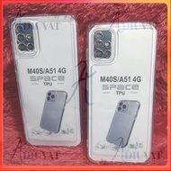 CASE Clear Tpu Casing/ Samsung A51 M40S/ A21 SoftCase Clear