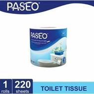 Tissue Toilet Roll Paseo Elegant Bathroom Core Emboss Floral Printed 220s 2ply