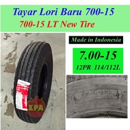 700-15 Light Truck Tires TT RIB  - Tayar lori Nissan Mitsubishi Hino 7.00-15 700R15 Halus