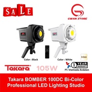 Termurah Takara BOMBER 100DC Lampu LED Lighting Studio Photo Video