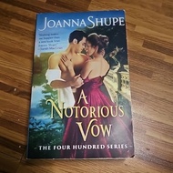 A Notorious Vow by Joanna Shupe | Historical Romance Paperback Book