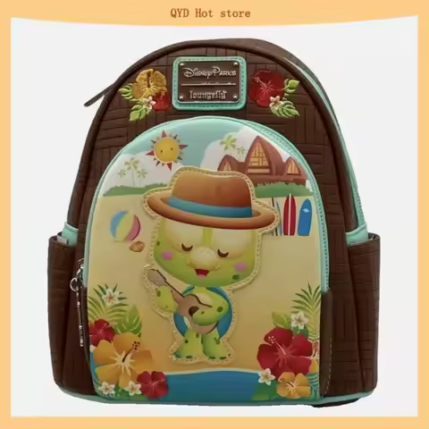 【Low Price】Disney Hot Selling 2025 New Loungefly Cute Cartoon Stitch Flip Wallet Holiday Gift Friend