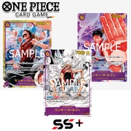 (JP) 3 pcs / Set Manga Monkey D luffy EB02 061 SEC AA Gred SS+ Alt Art One piece card game tcg