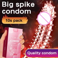 10pcs orgasm condom with spike durex ultra thin sex contraceptive pills premiere condoms