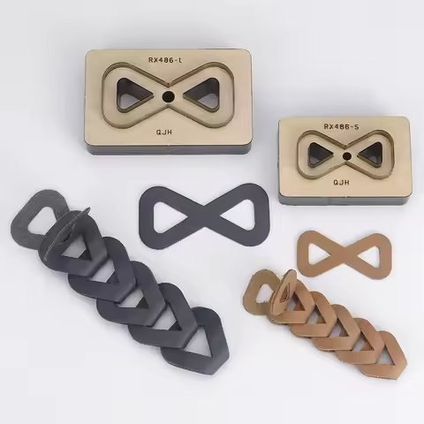DIY Leather Handbag Shoulder Strap Knife Mold Handmade Belt Hole Cutting Die Tape Cutter Looper Dril