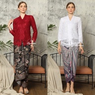 (TOP ONLY) Bycikdara Kebaya Lace Luna with Lining | Tanpa Pario