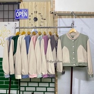 HAWKINS.ID crop jacket korean jacket cropped jaket crop wanita
