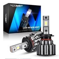 Novsight F03 H7 LED Headlight Bulb Kit 6000K White Super Bright LED Lights for Car High/Low Beam 80~